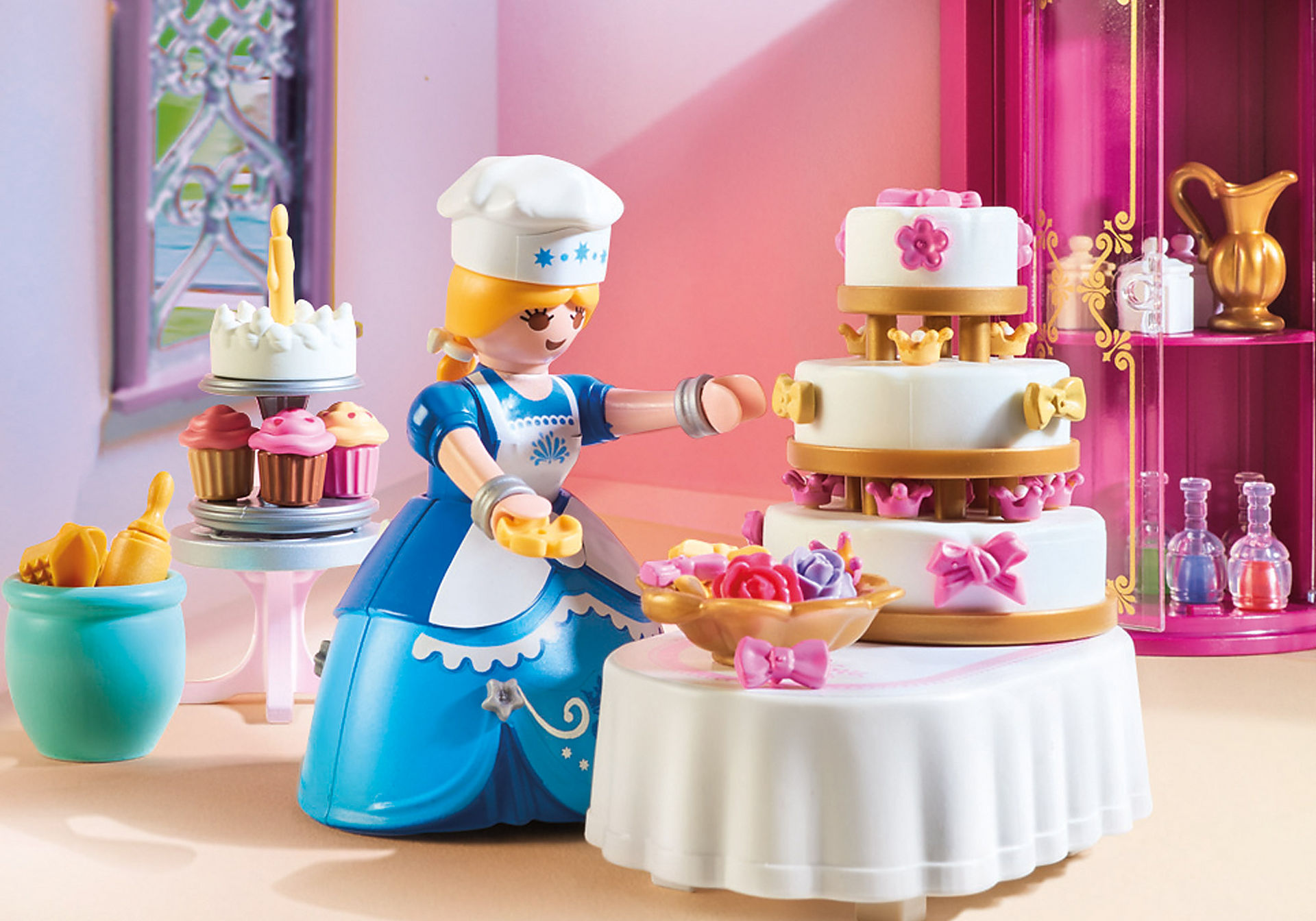 Playmobil Playmobil Gateaux Muffins Cupcakes Boisson Nourriture Bakers Shop Supermarket Parti C Jouets Et Jeux