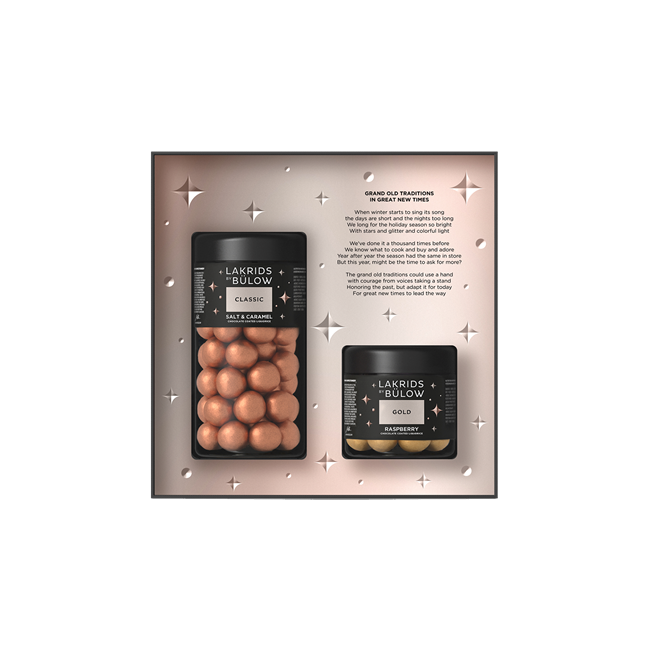 Lakrids By Bülow - Black Box Regular Classic & Small Gold 420 g