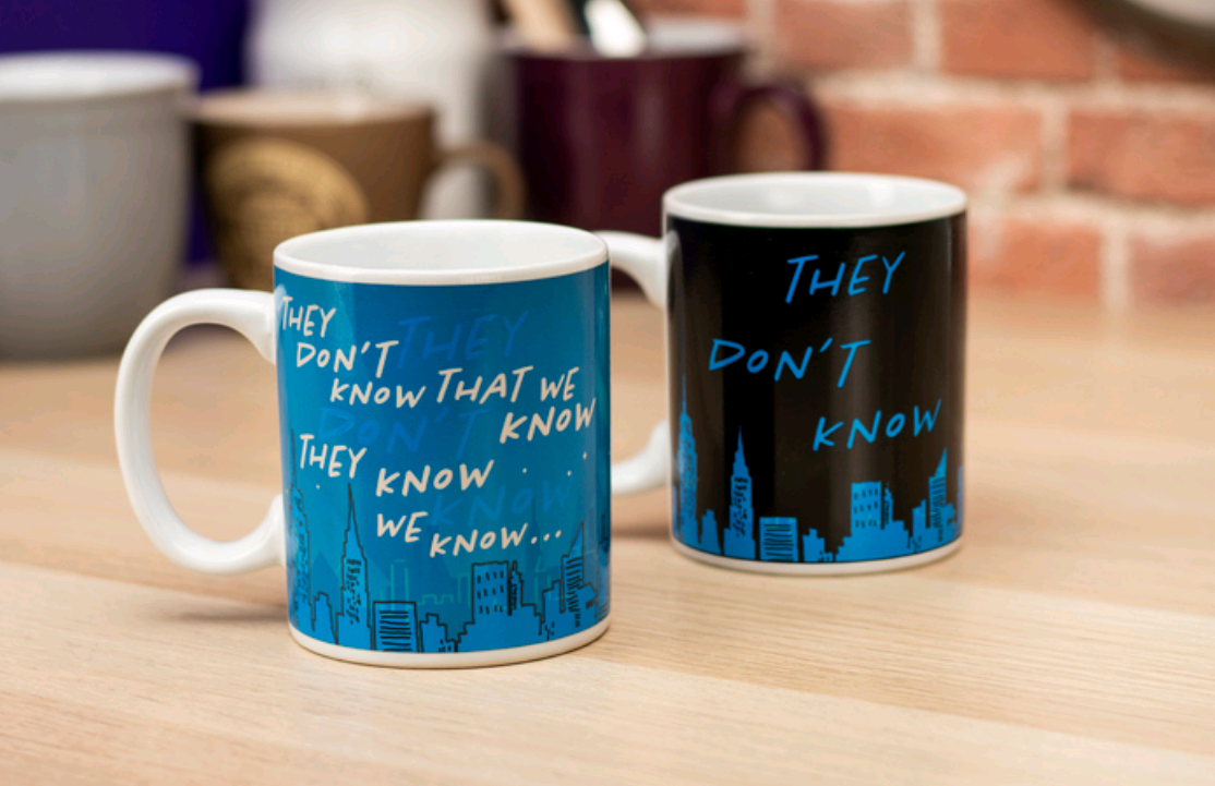 Friends - They Dont Know Heat Change Mug (PP5587FR)
