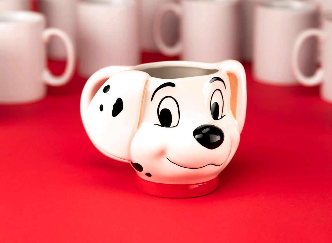 Disney - 101 Dalmatians Shaped Mug         (PP6458DA)