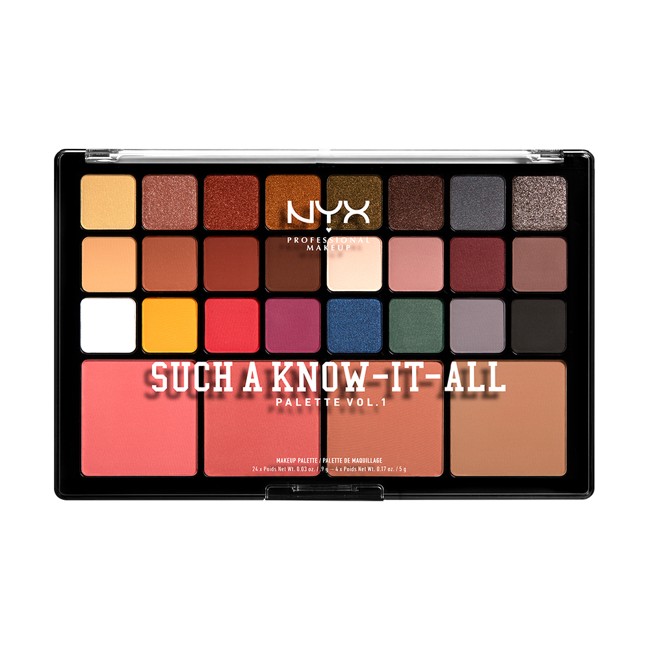 NYX Professional Makeup - Such A Know-It-All Øjenskygge Palette