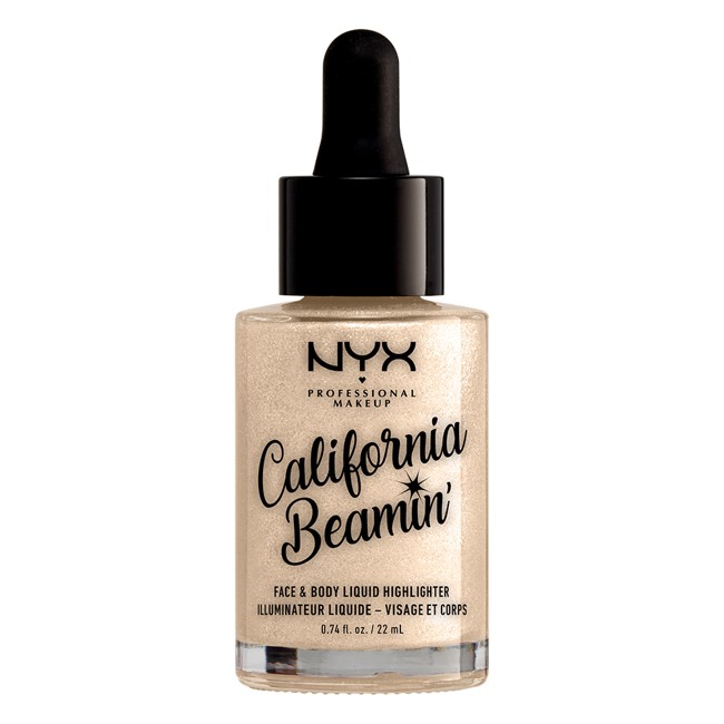 NYX Professional Makeup - California Beamin' Ansigt & Krop Flydende Highlighter - Pearl Necklace