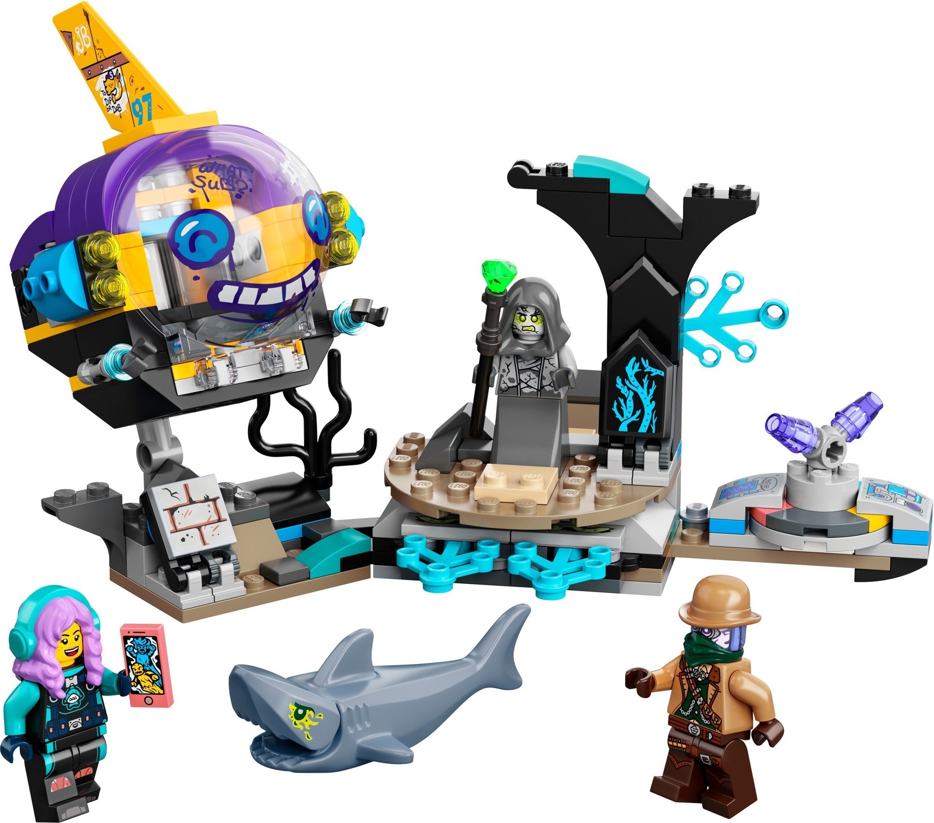 Kaupa Lego Hidden Side J B S Submarine Frabaer Verd Kaupa Lego Hidden Side J B S Submarine Frabaer Verd