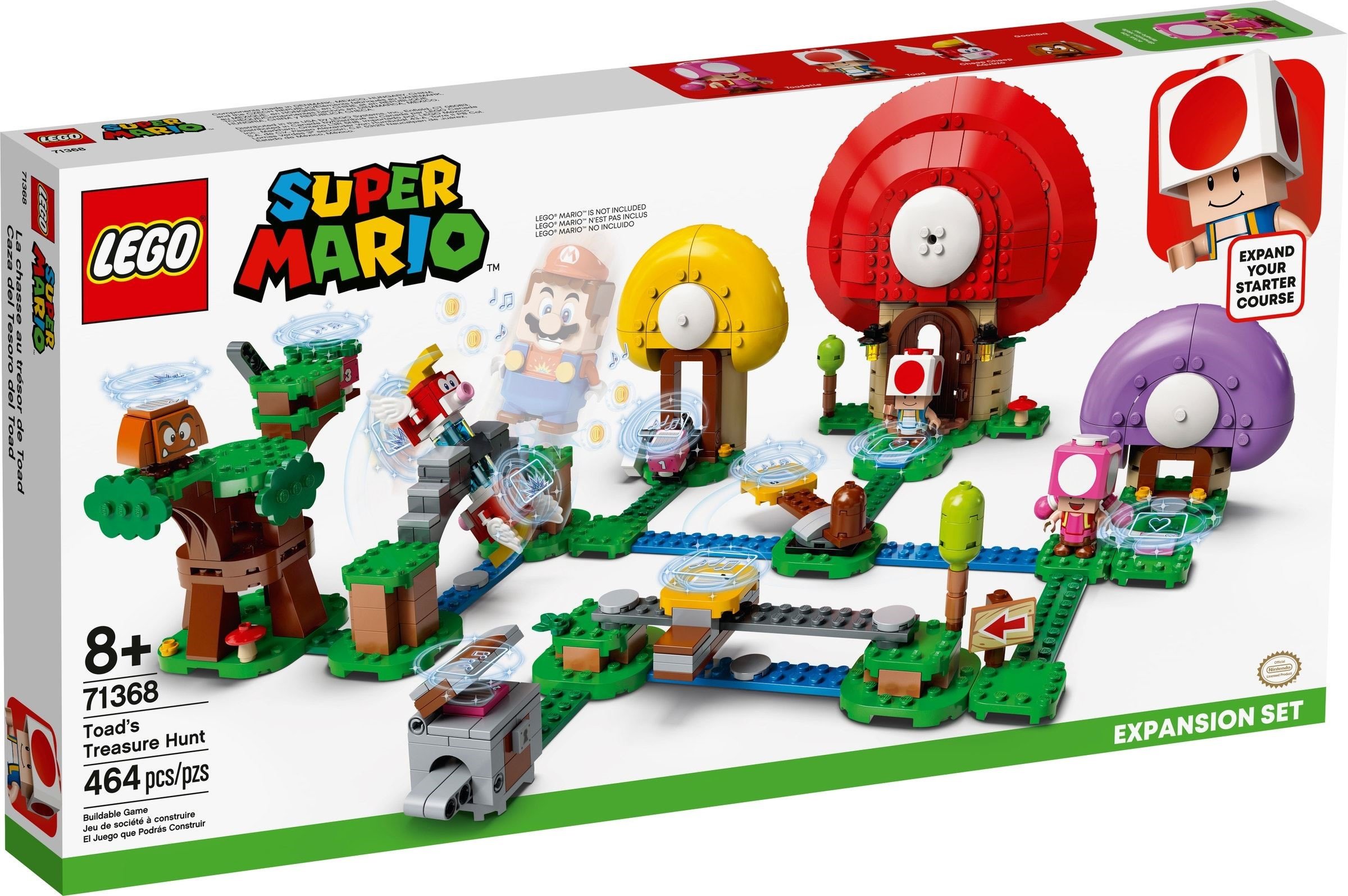 LEGO Super Mario - Toad’s Treasure Hunt Expansion Set (71368)