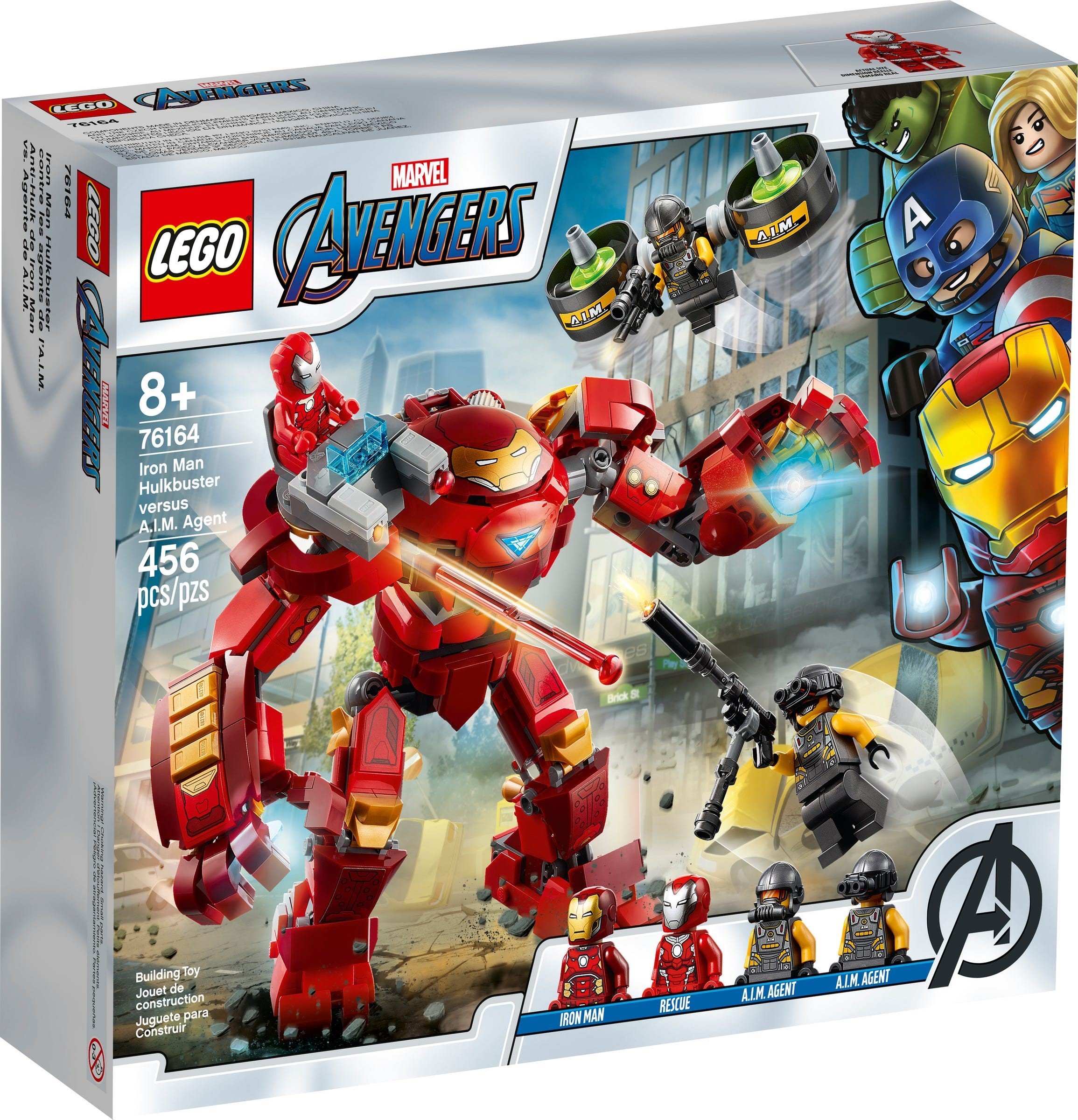 LEGO Super Heroes - Iron Man Hulkbuster versus A.I.M. Agent (76164)