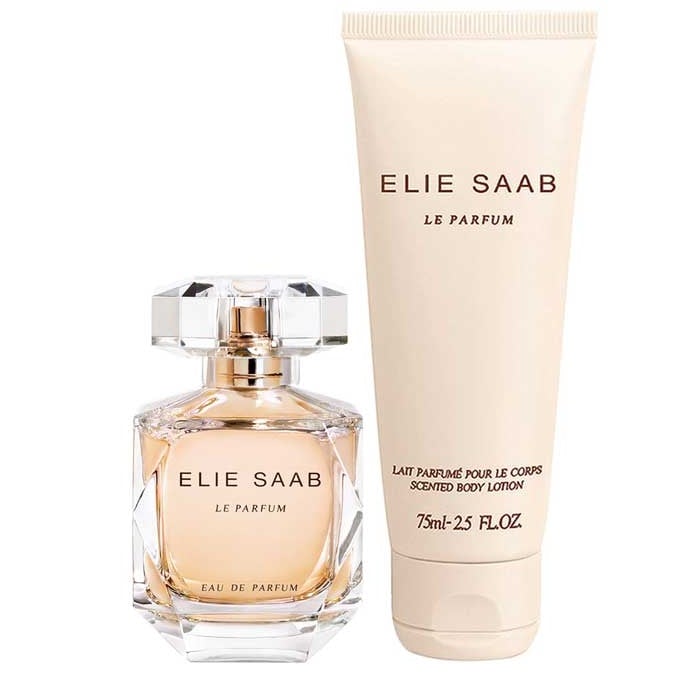 Rosefarve Betaling Ruin Køb Elie Saab - Le Parfum EDP 90 ml + Body Lotion 75 ml - Gavesæt