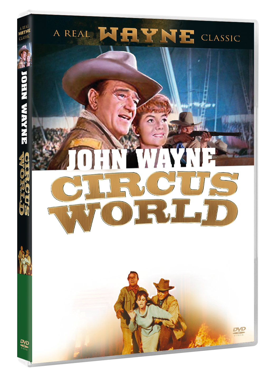 Circus World - The Great wild west show - John Wayne Masterpiece DVD - Filmer og TV-serier