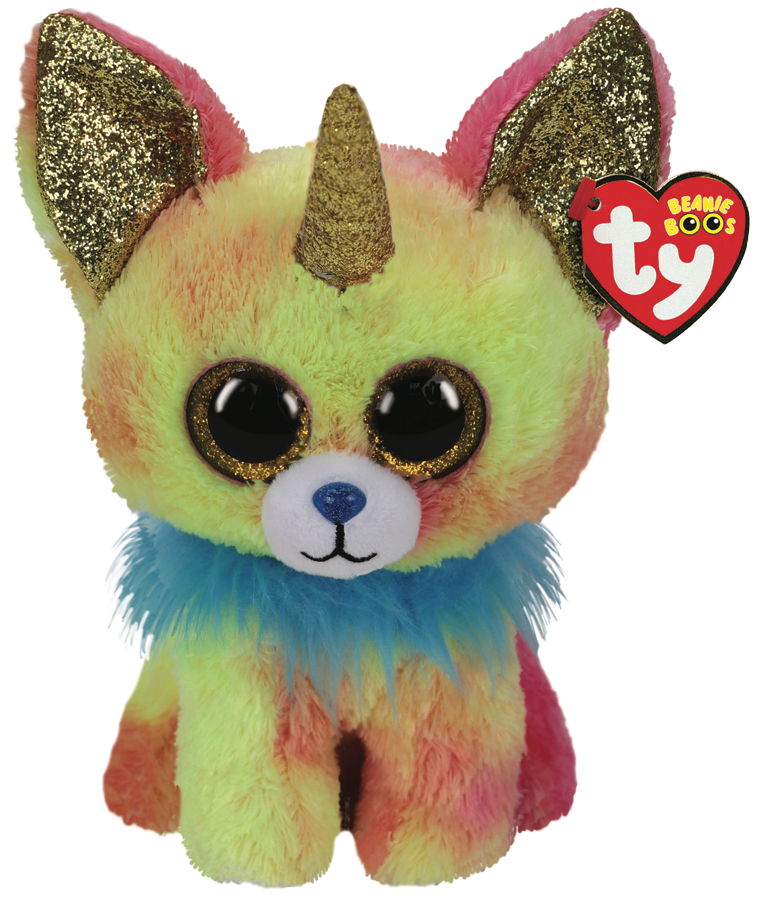 Ty Plush - Beanie Boos - Yips the Chihuahua with Horn (Medium)(TY36456)
