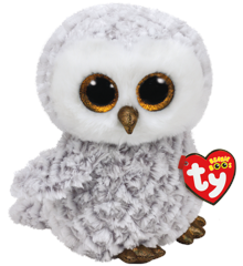 Ty Plush - Beanie Boos - Owlette the White Owl (Medium)(TY37086)