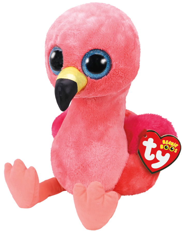 Ty Plush - Beanie Boos - Gilda the Flamingo (Large) (TY36892)