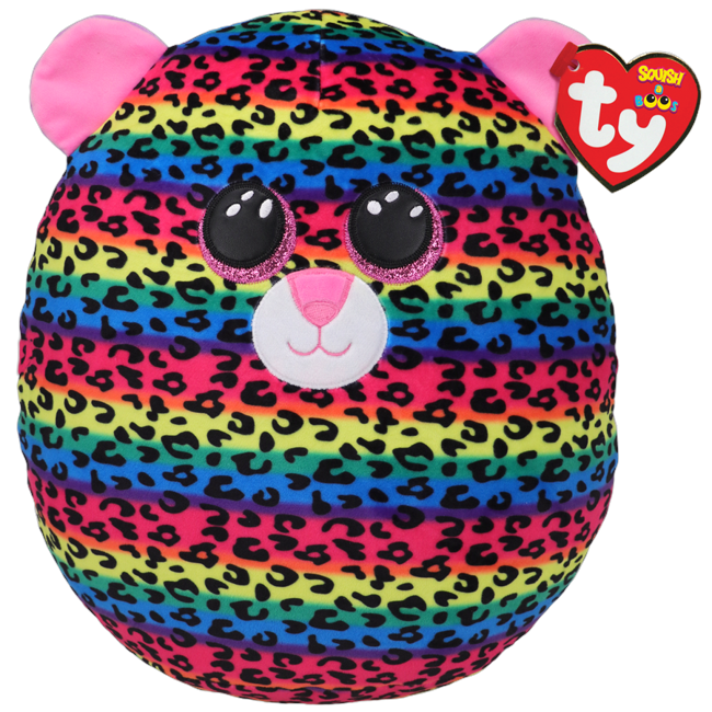 Ty Plush - Squish a Boos - Dotty the Leopard (35 cm) (TY39186)