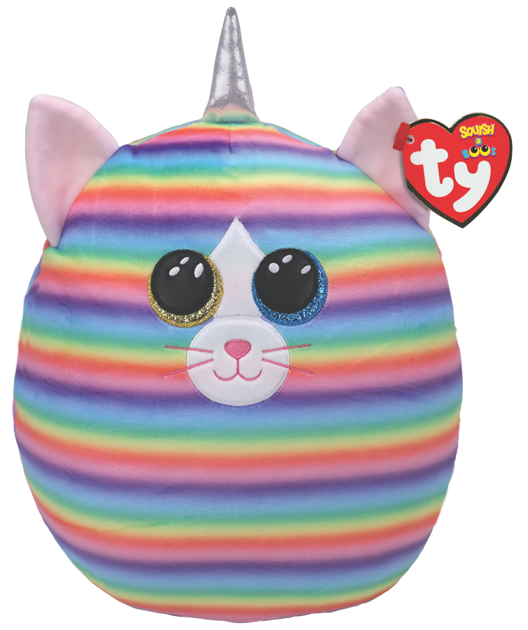 Ty Plush - Squish a Boos - Heather the Cat (35 cm) (TY39189)