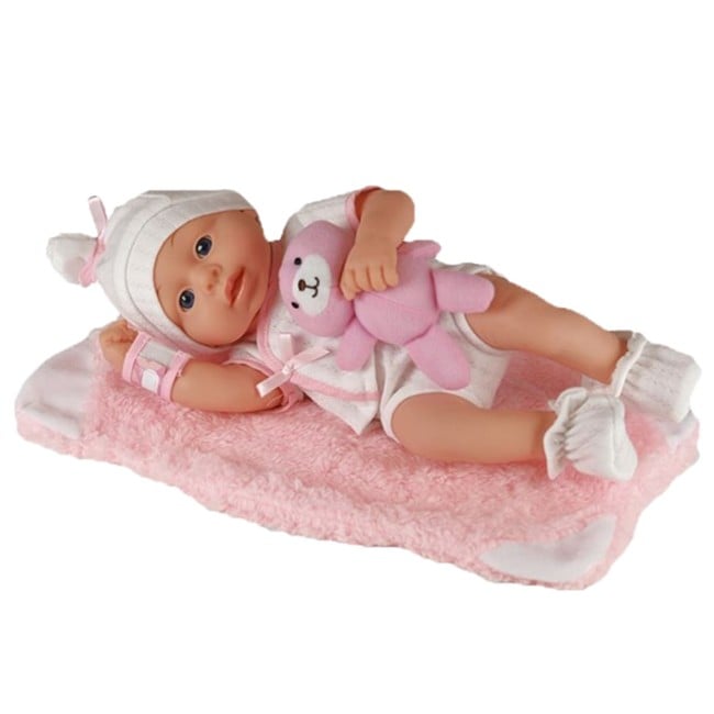 Happy Friend - New born Girl Soft Doll 30cm (504204)