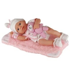 Happy Friend - New born Girl Soft Doll 30cm (504204)