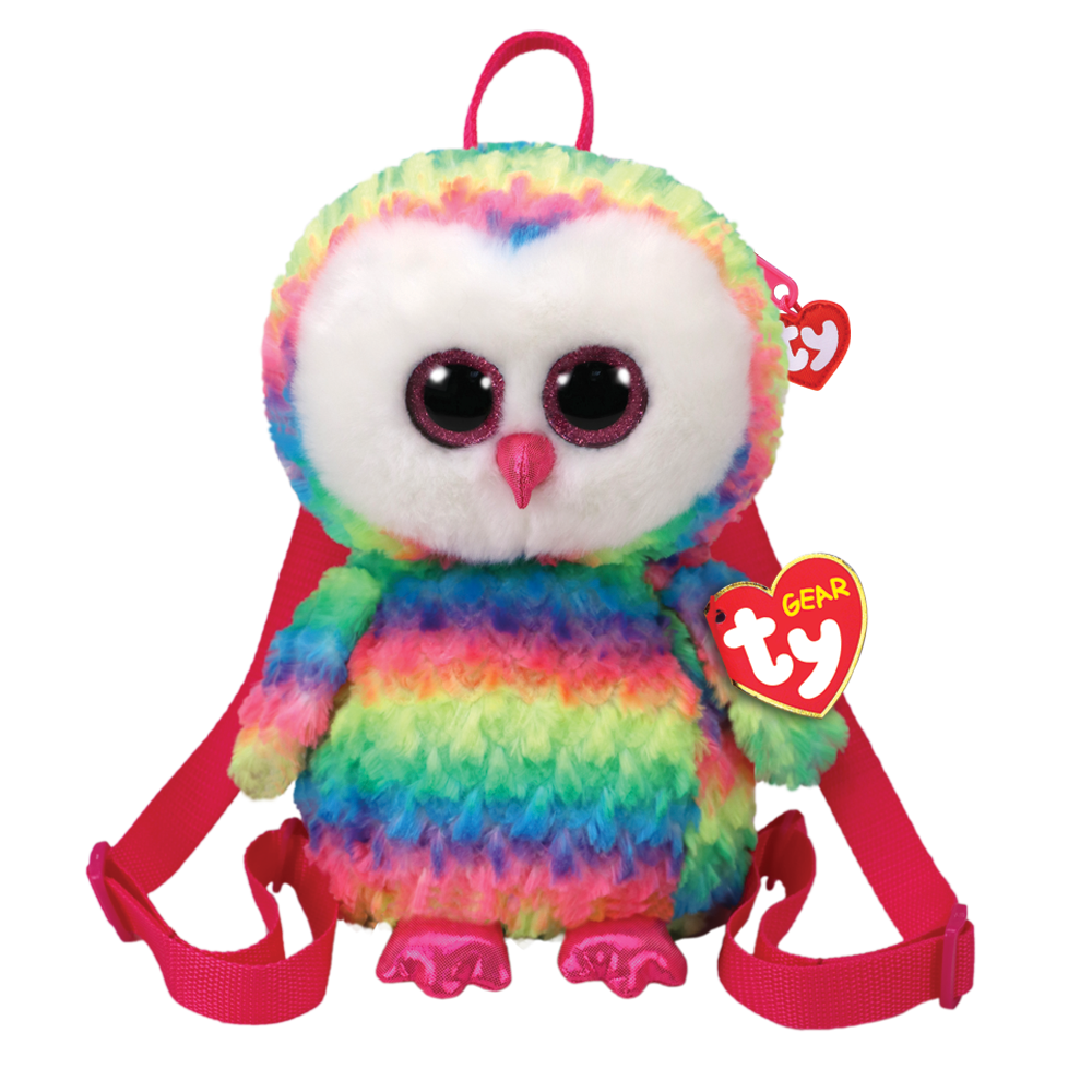 Ty Plush - Backpack - Owen the Owl (TY95003)