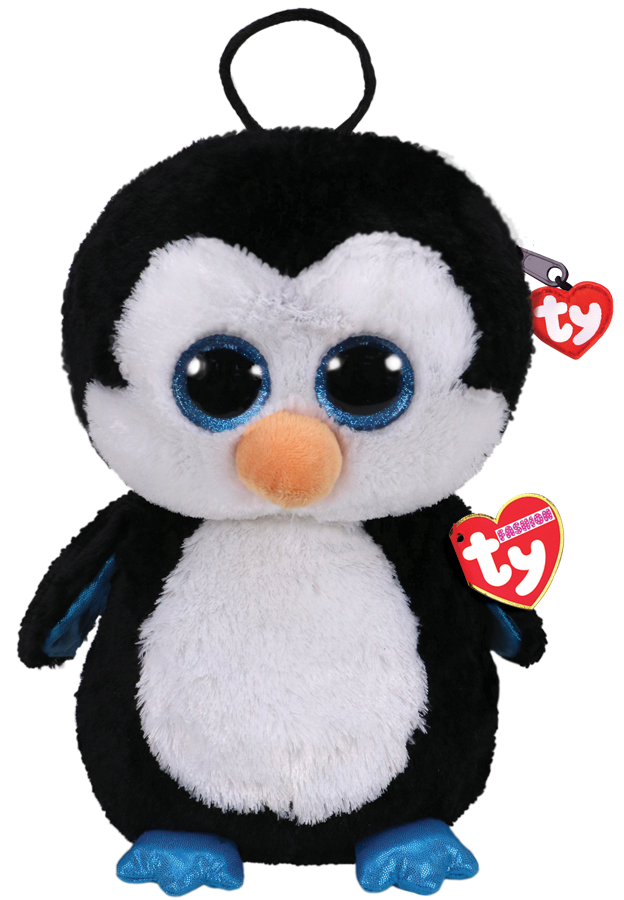 Ty Plush - Backpack - Waddles the Penguin (TY95013)