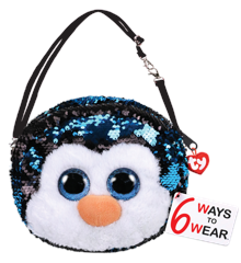 Ty Plush - Sequin Purse - Waddles the Penguin (TY95129)