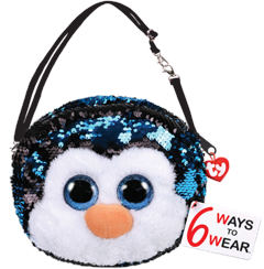 Ty Plush - Sequin Purse - Waddles the Penguin (TY95129)