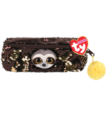 Ty Plush - Sequin Pencil Case - Dangler the Sloth (TY95851)