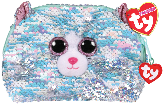 TY Plush - Sequin Accessory Bag - Whimsy the Cat (TY95823)