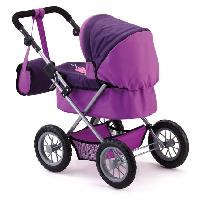 Bayer - Dolls Pram - Trendy - Purple (13012AA)
