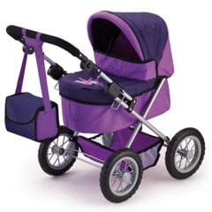 Bayer - Dolls Pram - Trendy - Purple (13012AA)