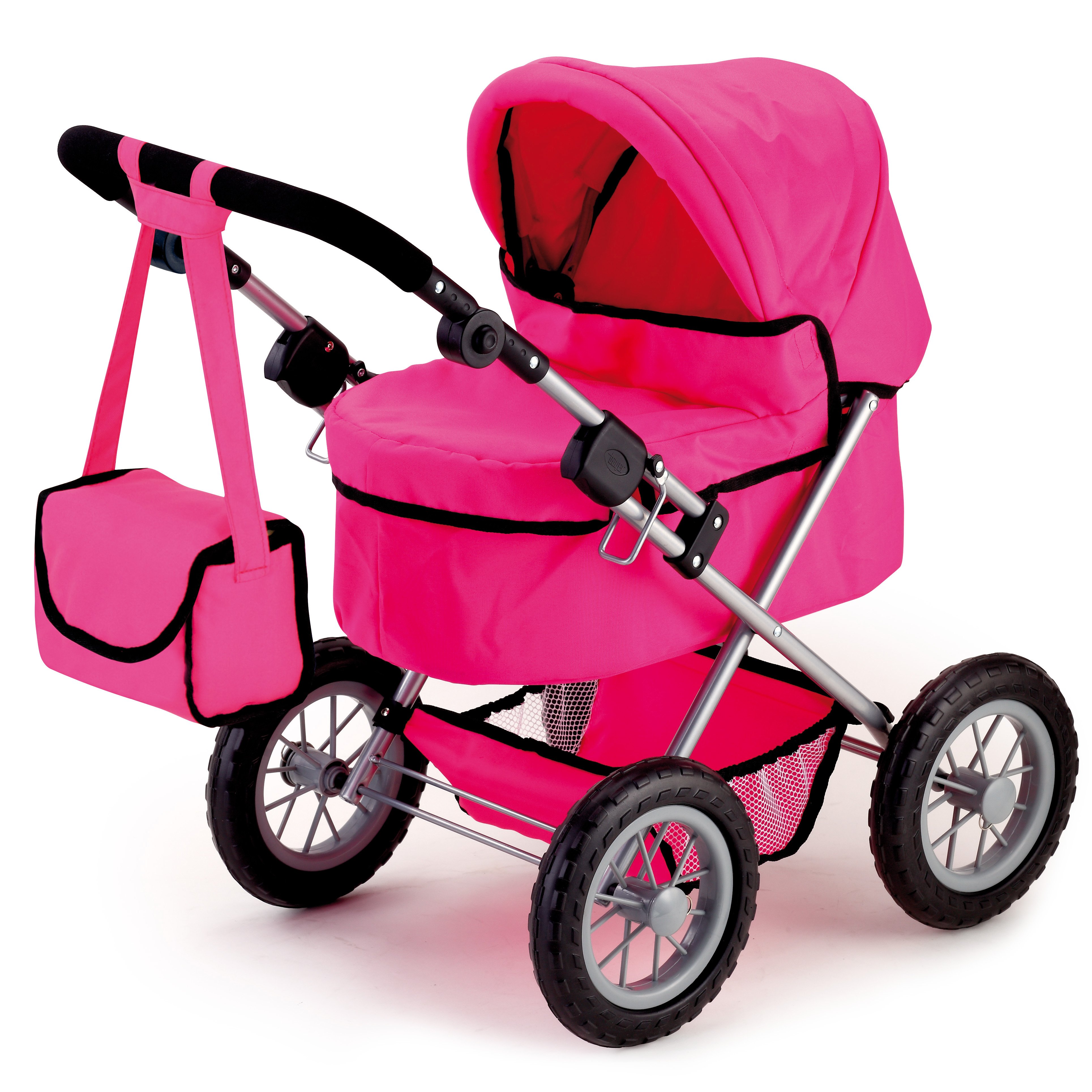 Bayer - Dolls Pram - Trendy - Pink (13029AA)