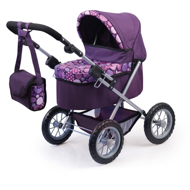Bayer - Dolls Pram - Trendy - Purple (13094AA)