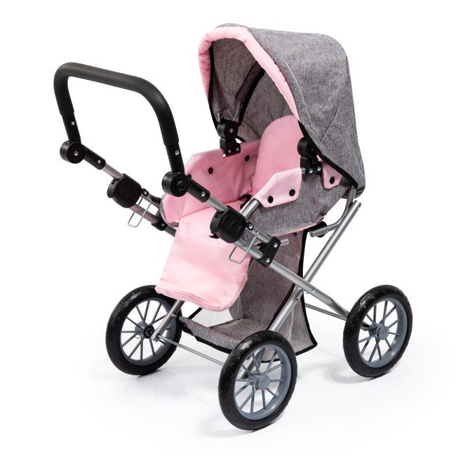 Bayer - Dolls Pram - City Star - Grey (13633AA)