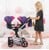 Bayer - Twin Pram - Neo - Purple (26254AA) thumbnail-3