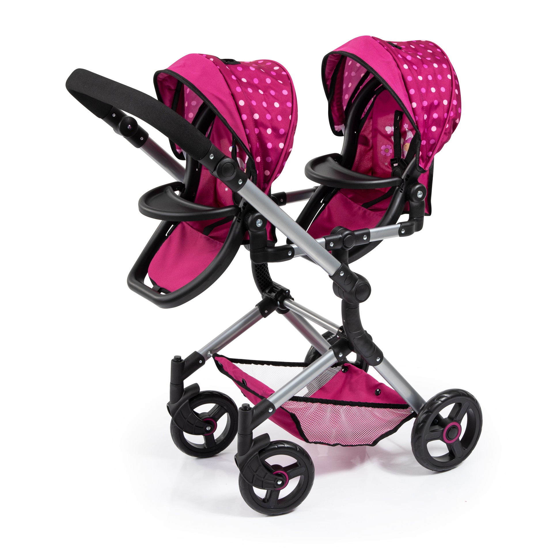 Buy Bayer - Twin Pram - Neo - Pink (26554AA)