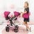 Bayer - Twin Pram - Neo - Pink (26267AA) thumbnail-9