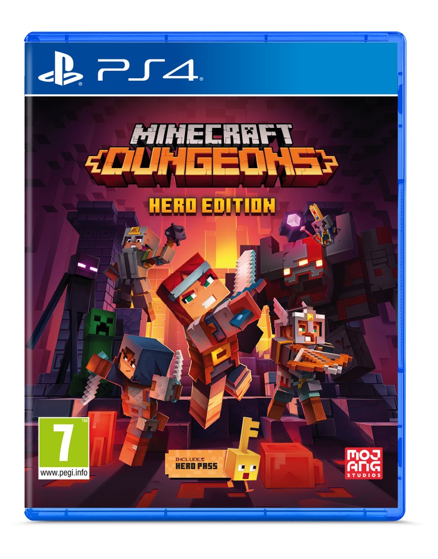 Kaupa Minecraft Dungeons Hero Edition Playstation 4 Enska Special Edition Frabaer Verd