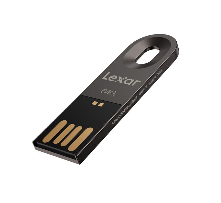 Lexar - JumpDrive M25 Titanium Gray (USB 2.0) 64GB
