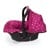 Bayer - Deluxe Car Seat with Cannopy - Pink (67967AA) thumbnail-4