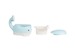 Babytrold - Baby Whale Potty - White and Blue thumbnail-4