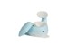 Babytrold - Baby Whale Potty - White and Blue thumbnail-1