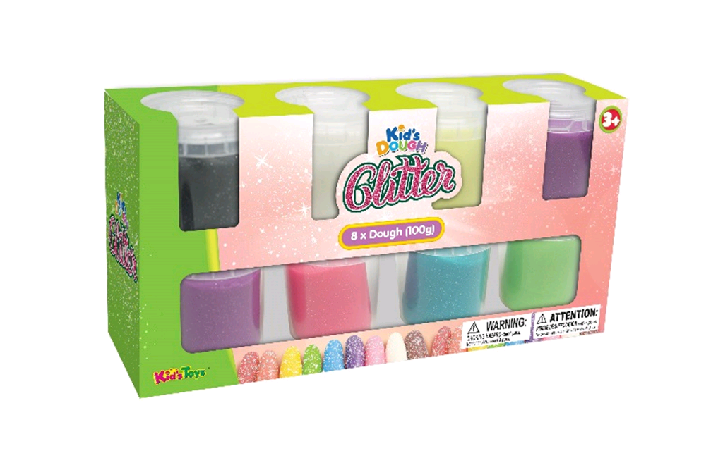 JDE - Glitter Dough 8 pack  (506098)