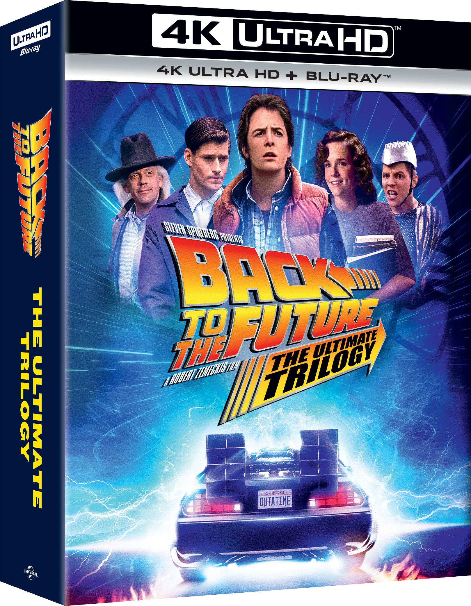 Back To The Future: The Ultimate Trilogy 4K (Uhd+Bd) - Filmer og TV-serier