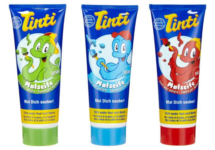 Tinti - Painting Soap, Red, Blue and Green (370319)