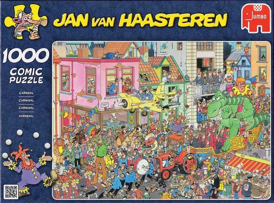 Jan Van Haasteren - Carnival - Puslespil 1000 brikker (81453G)