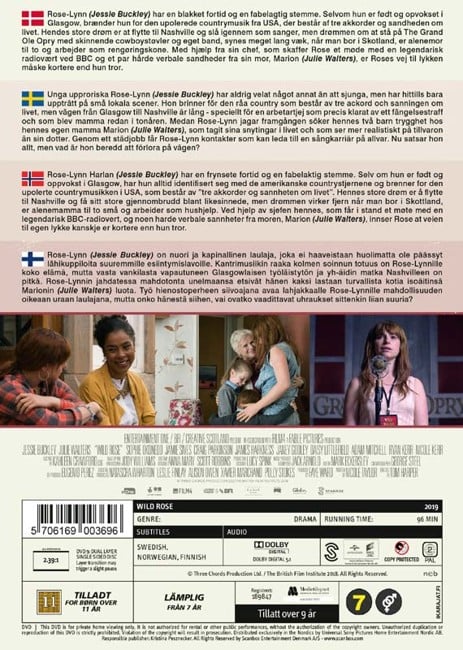 Wild Rose (New)  - DVD
