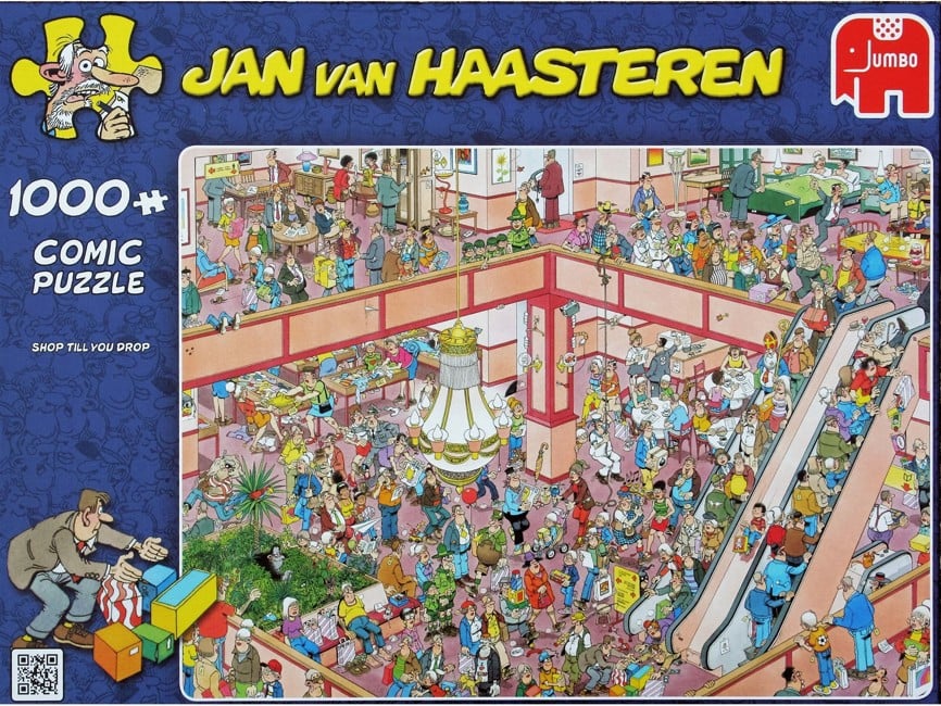 Jan Van Haasteren - Shop til you drop - Puslespil 1000 brikker (81453L)