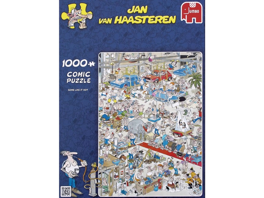 Jan Van Haasteren - Some like it hot - Puslespil 1000 brikker (81453A)