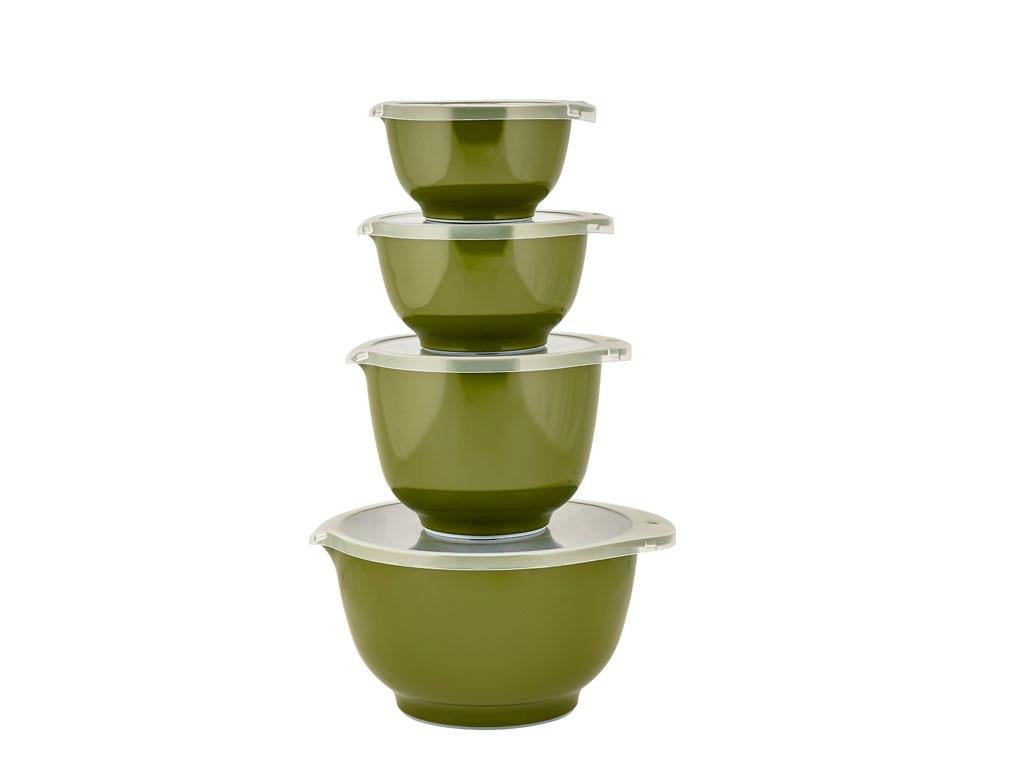 Rosti - Margrethe Bowls Set Of 4 Large - Oliven (11656) - Hjemme og kjøkken