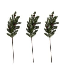 Vila Collection - Artificial Branch ​Spruce 3 pcs - Green