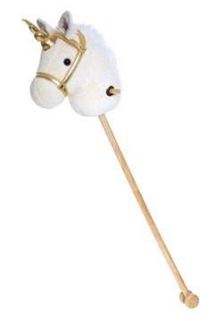 Teddykompagniet - Unicorn on stick, White (TK12598)