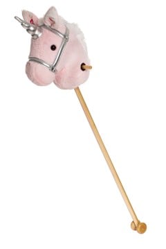 Teddykompaniet - Unicorn on stick, Pink (TK12599)