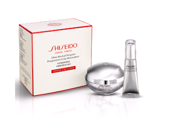Shiseido - Bio Performance Glow Cream 50 ml + Eye Treatment 15 ml - Giftset