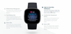 Fitbit - Sense Advanced Smart Health Smartwatch - White/Soft thumbnail-9